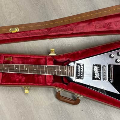 Gibson '70s Flying V Mirror - Ebony Mint Condition image 1