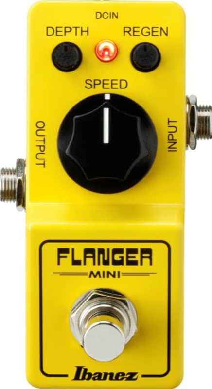 Mint Ibanez FLMINI Made In Japan, Mini Flanger True bypass Guitar Effect Pedal image 1