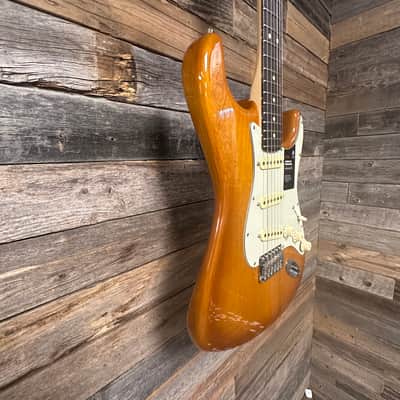 Fender American Performer Timber Stratocaster 2024 - Honey Burst image 11