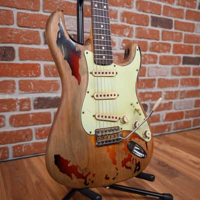 Fender Custom Shop Rory Gallagher Signature Stratocaster 3-Color Sunburst Relic 2007 w/OHSC image 12