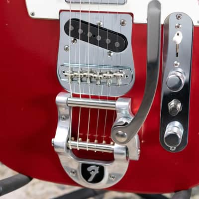 Fender Stories Collection Mike Campbell Red Dog Telecaster Electric Guitar - Red Dog Red with Hardshell Case - Used image 13