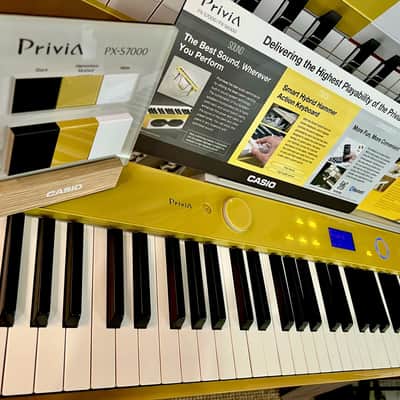 Casio Privia PX-S7000 88 Keys Digital Piano Yellow Mustard image 5