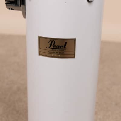 Pearl 6x21 Arctic White Aluminum Rocket Tom image 2