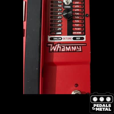 DigiTech Whammy 5 Pitch Shift Pedal 2012 - Present - Red - X17671 image 2