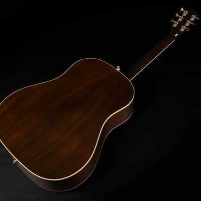 2010 Gibson AJ Advanced Jumbo - Vintage Sunburst | USA Montana Slope Shoulder Dreadnought Rosewood Body 648mm Scale B Band Pickup | CoA OHSC image 12