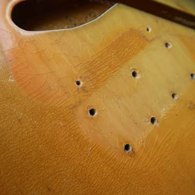 Fender Mandocaster 1964  Original Sunburst Body mando strat  vintage pre cbs mandolin image 8
