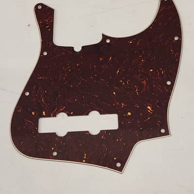 Fender Jazz Bass Guitar 10-Hole Genuine Tortoise Shell Pickguard image 4