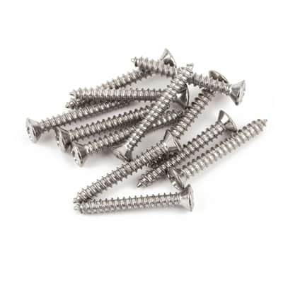 Fender 002-1422-049 Bass / Telecaster Bridge / Strap Button Mounting Screws (12)