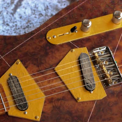 Build to Order GB Liuteria Traditional Tele hi-gloss camphor and strass image 3