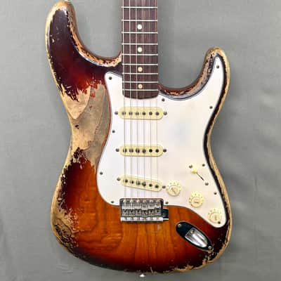 Fender Custom Shop Masterbuilt Dale Wilson '61 Stratocaster 2017 - Sunburst Heavy Relic image 7