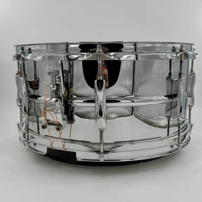 Premier 14” x 6.5” 1026 Snare Drum 1984-1986 - Chrome image 5