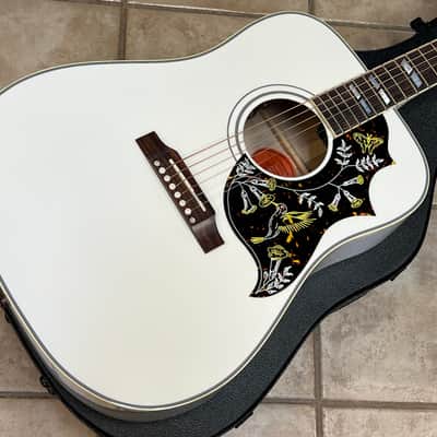 2026 Gibson Hummingbird Maple Alpine White Greatest Hits Collection image 1