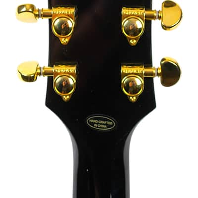 New Epiphone Inspired by Gibson Custom Les Paul Custom Ebony #25011526037 image 6