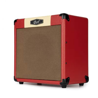 Cort CM15R 15w Practice Amp, Dark Red image 2