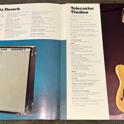 Fender New Product Brochure 1970’s imagen 2