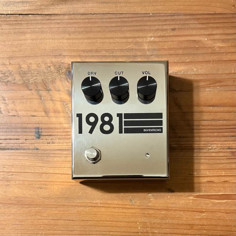 1981 Inventions DRV Overdrive Nickel Plated Edition | Reverb
