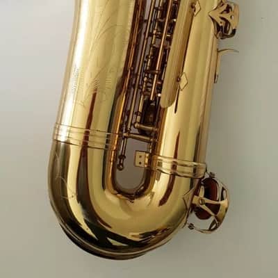 Saxophone Bb Tenor Gold Finish Intermusic Sax with Hard Case - Full Outfit -6 image 7