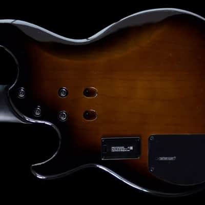 Yamaha BB735A-DCS 5-String with Active Electronics, Dark Coffee Sunburst image 5