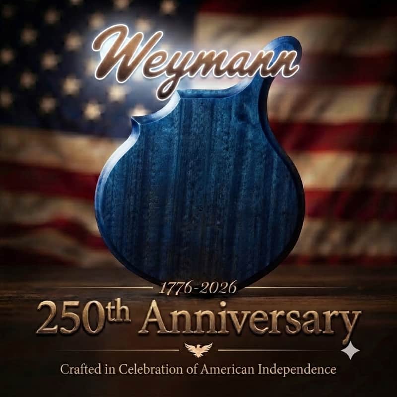 Weymann® Celestial BIZARRE Made in USA - Solid Electric Guitar Replacement body image 1