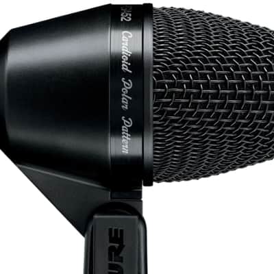Shure PGA52-XLR Cardioid Dynamic Kick Drum Microphone w/ XLR Cable image 1