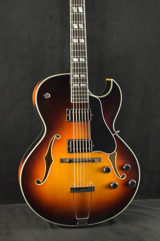 Eastman AR372CE-SB Kent Armstrong HPAG-1 Pickups Archtop Sunburst Truetone Gloss image 1