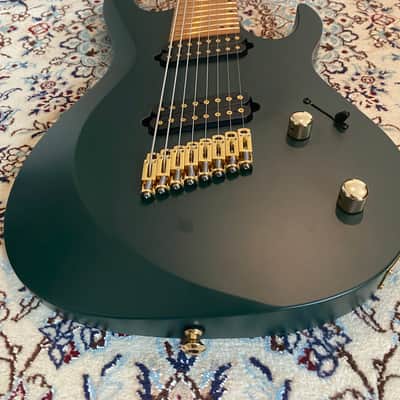Kiesel Aries 8-string Multiscale 2022 British racing green- satin matte image 6
