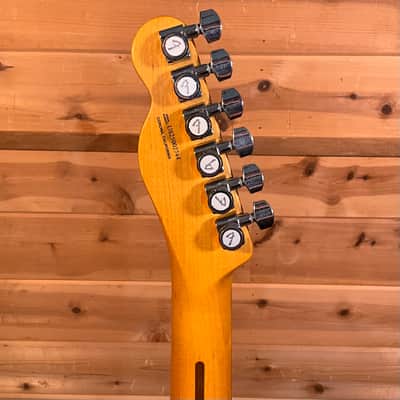 Fender American Ultra Luxe Vintage 60's Telecaster Custom Electric Guitar - 3-Color Sunburst image 6