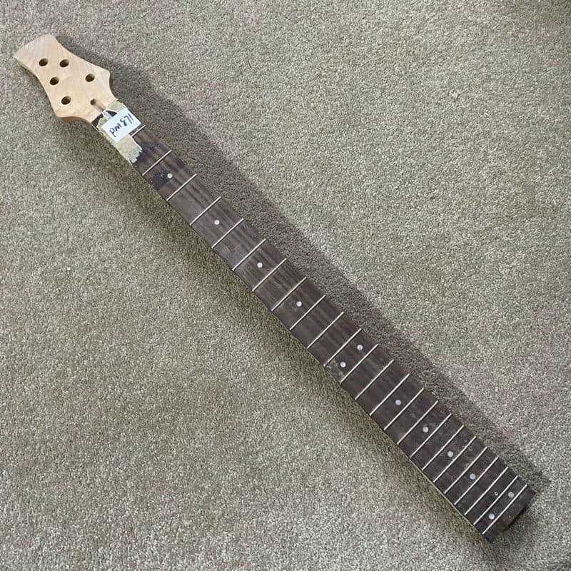 24 Frets Rosewood Fingerboard 5 String Bass Maple Neck image 1