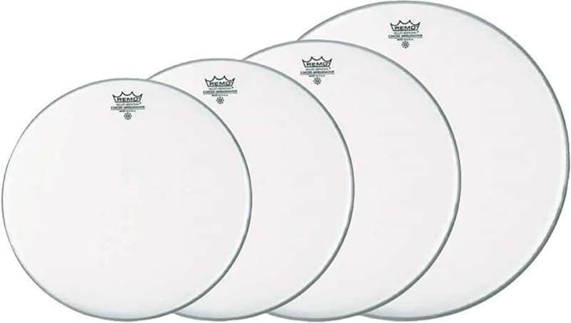 Ambassador Coated Standard Drum Head Pro Pack w/ 14" Snare Head image 1