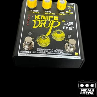 Eventide Third Man Hardware Knife Drop 2024 - Present - Black / Yellow - X16528 image 5