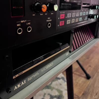 Akai S612 MIDI Digital Sampler 1985 - Black imagen 4
