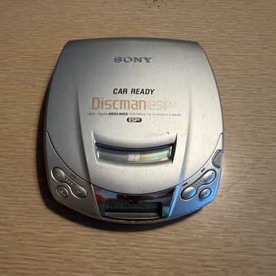 Sony Discman Car Ready ESP2 Digital Mega Bass Portable CD Player D-E206CK Works image 2