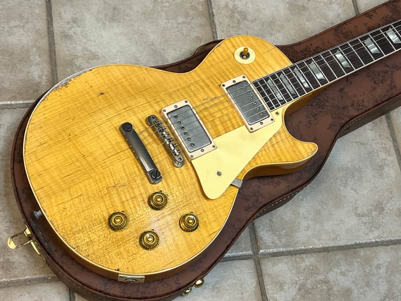 2026 Gibson 1959 Les Paul Standard Chambered Antique Natural Heavy Aged Murphy Lab image 1