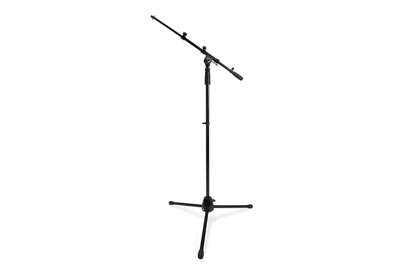 Hosa MSB-521BK Tripod Base Microphone Boom Stand - 71.7" image 1
