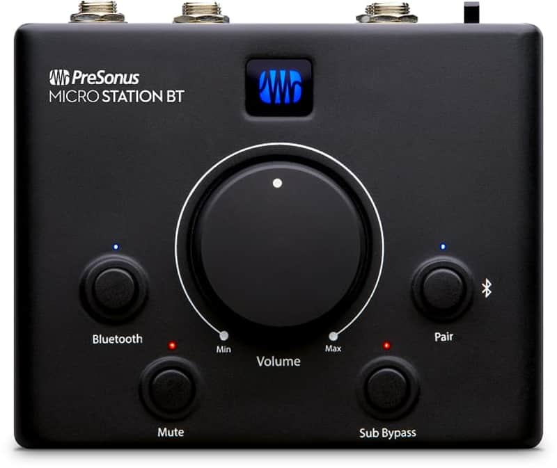 Presonus MicroStation BT 2.1 Monitor Control w/Bluetooth Connectivity image 1