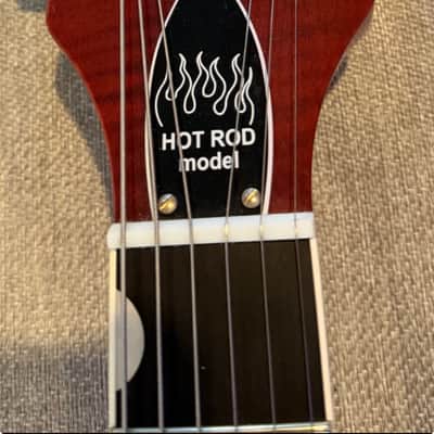 2014 Gretsch G6120SHR Brian Setzer Hot Rod Roman Red MIJ w/OHSC image 4
