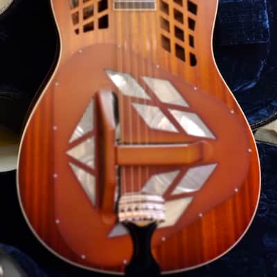 National Reso-Phonic M1 Tricone 12-String 2024 Mahogany Bild 5