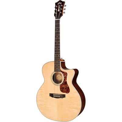 Guild F-150CE Westerly Collection Jumbo Acoustic-Electric Guitar - Regular Natural image 6