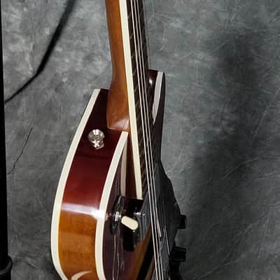 VINTAGE 1970's Encore Les Paul Copy, Figured Cherry Sunburst image 6
