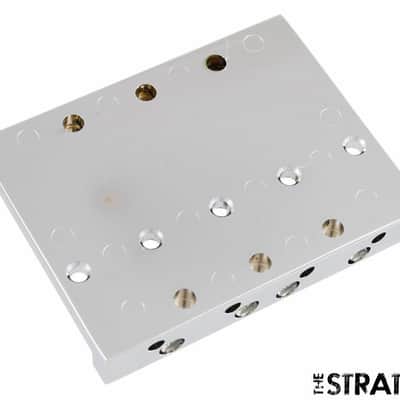 NEW Omega Badass Bass II Style Bridge for Fender P & Jazz Chrome BB-3350-010 image 2