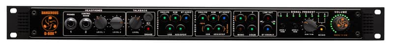 Dangerous Music D-BOX+ Summing Box / Monitor Controller with USB and Bluetooth 2019 - Black image 1