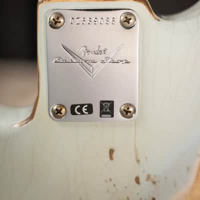Fender Custom Shop B6 1956 Heavy Relic NAMM 2026 Time Machine Limited Edition Precision Bass - Sonic Blue with Hardshell Case image 8