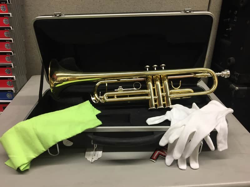 Palatino WI-815-TP Student Bb Trumpet w/ Case image 1