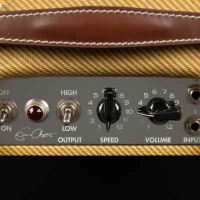 EC Vibro Champ Eric Clapton Signature - Tweed | USA Custom Handwired 5 Watt 1x8'' Guitar Tube Combo Amp Tremolo Power Attenuator image 8