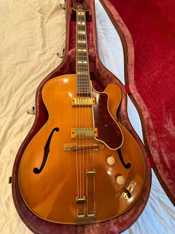 Epiphone Zephyr DeLuxe Regent 1950 - 1957 - Natural Blonde image 1