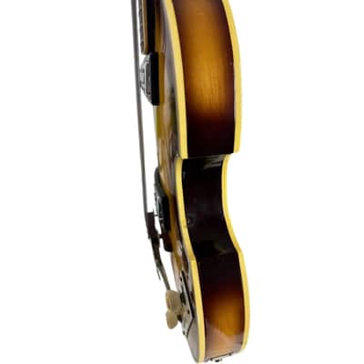 Greco VB Violin Bass 1970s - Vintage Sunburst image 10