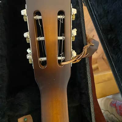Dobro Square Neck Resonator Lapsteel 1993 - Sunburst image 10