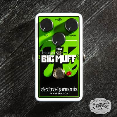 Electro-Harmonix Nano Bass Big Muff Pi Distortion Sustainer Fuzz - Authorized Dealer image 2