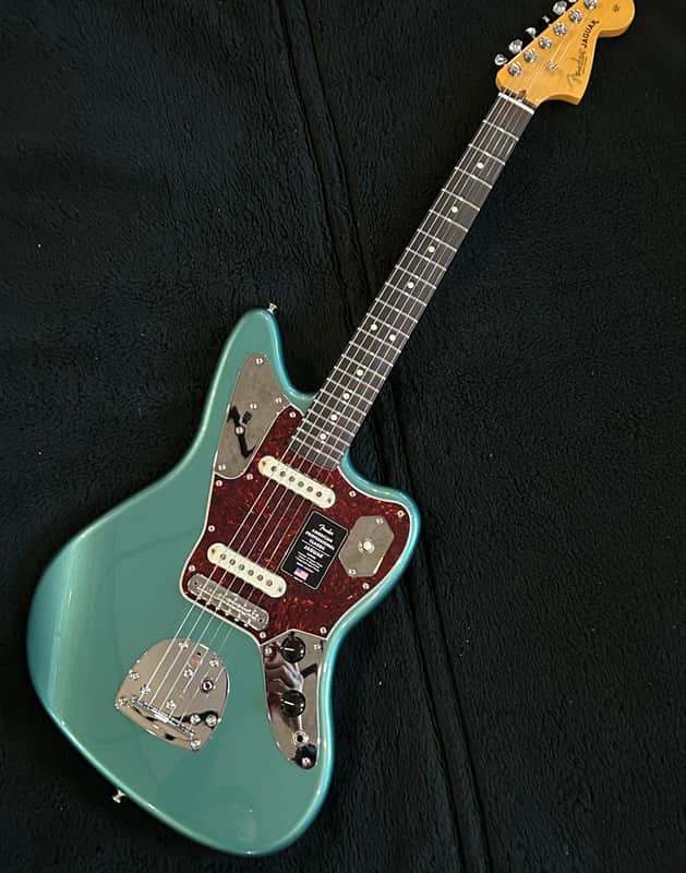 Fender American Professional Classic Jaguar  2025 - Faded Sherwood Green Metallic / 8lbs. 6.6oz. #US25088090 image 1