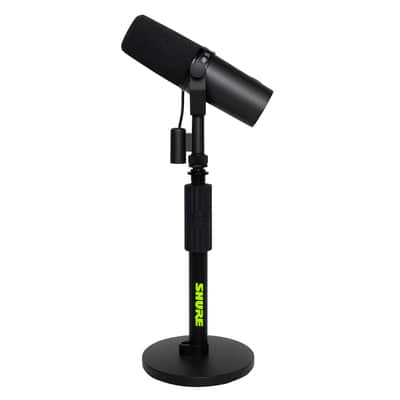 B-Stock Shure by Gator Round Base Desktop Mic Stand with Standard Height-Adjustable Twist Clutch and 6" Base; (SH-DESKTOP1) image 8
